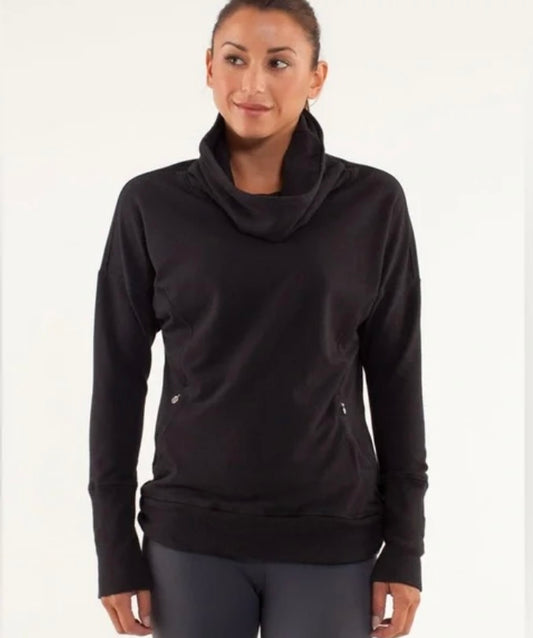 Lululemon Rest Day Funnel-neck Sweatshirt sz 4