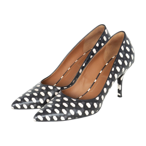 GIVENCHY patterned leather pumps sz 39.