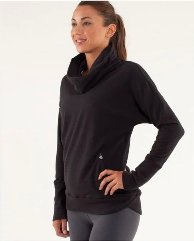 Lululemon Rest Day Funnel-neck Sweatshirt sz 4