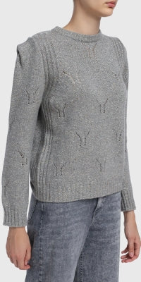 Marella Sport Sweater with Metallic Threading sz S-M