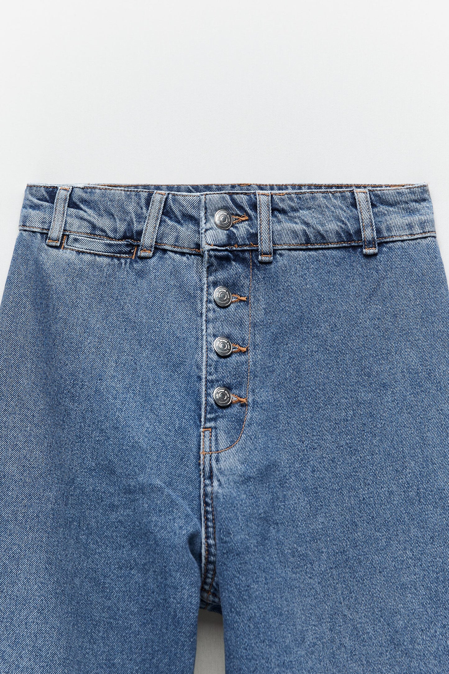 Zara high rise wide leg jeans sz 2