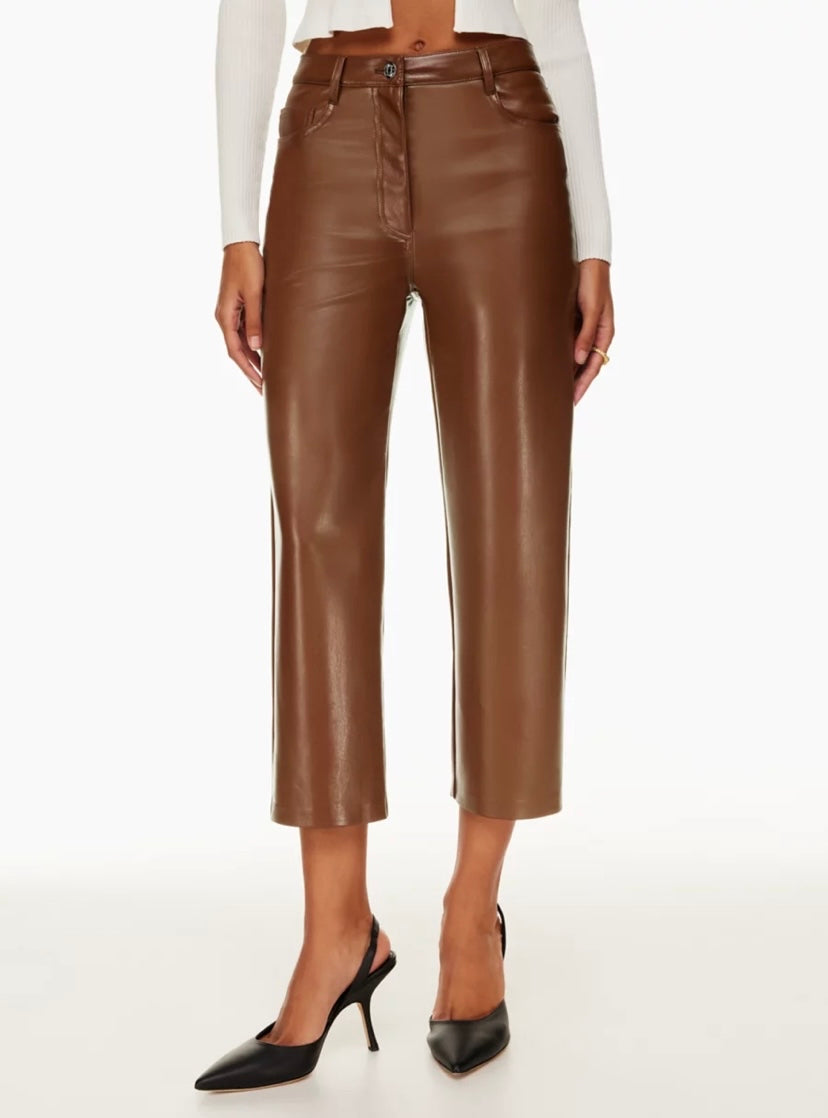 Wilfred Melina Crop in Cognac sz 4