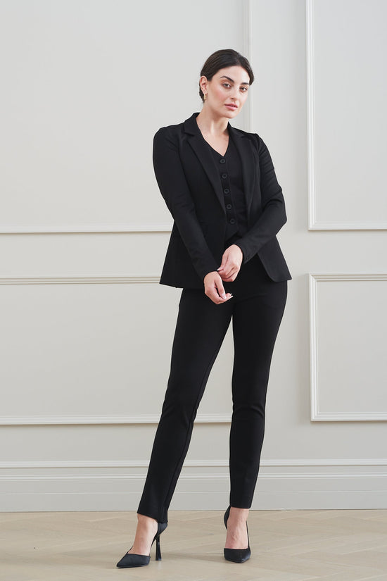 Sophie Grace (yyc designer!) "The Violet Blazer" in black sz XL