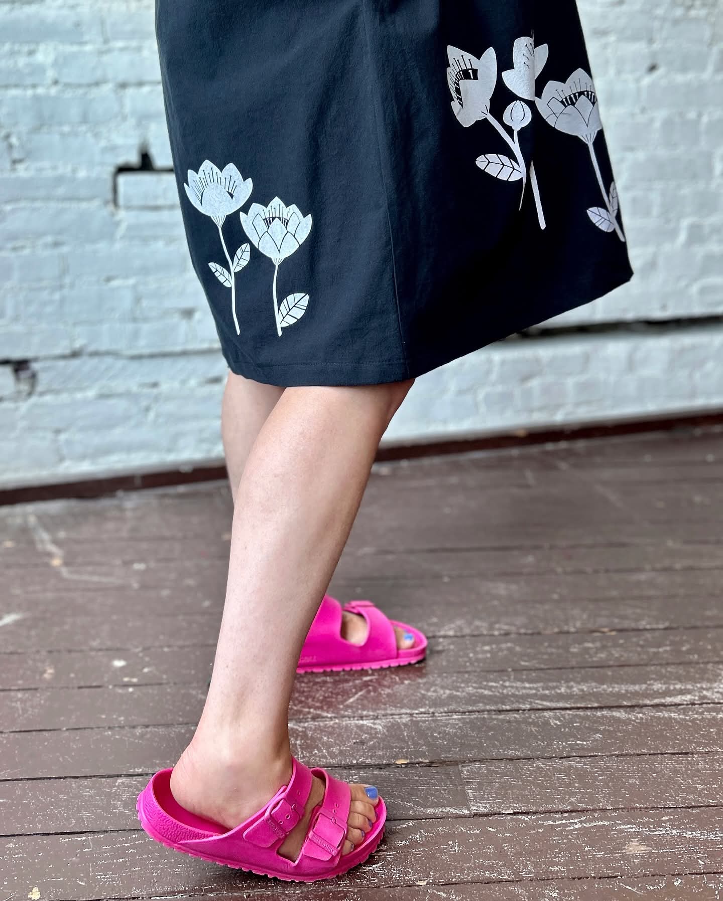 Smoking Lily (Canadian!) cotton dress with pockets sz S (relaxed)