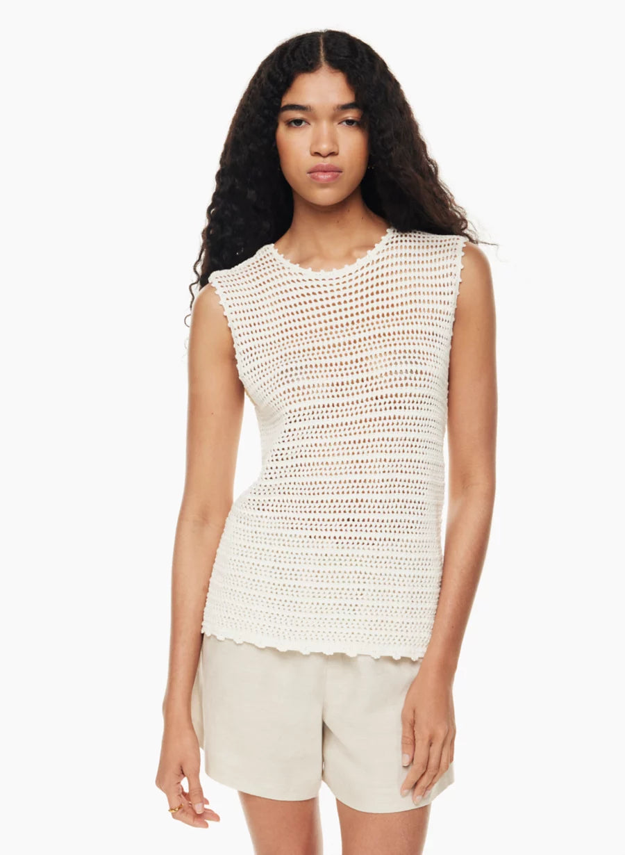 Wilfred Peek Top in Pale Yellow sz 2XS