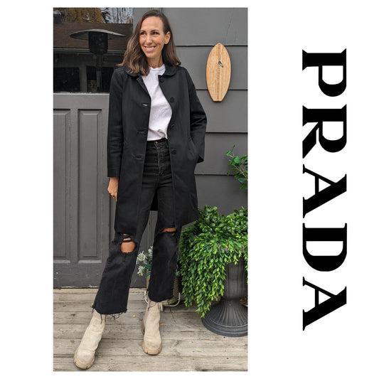 Prada jacket sz eu 42 (fits S/M)