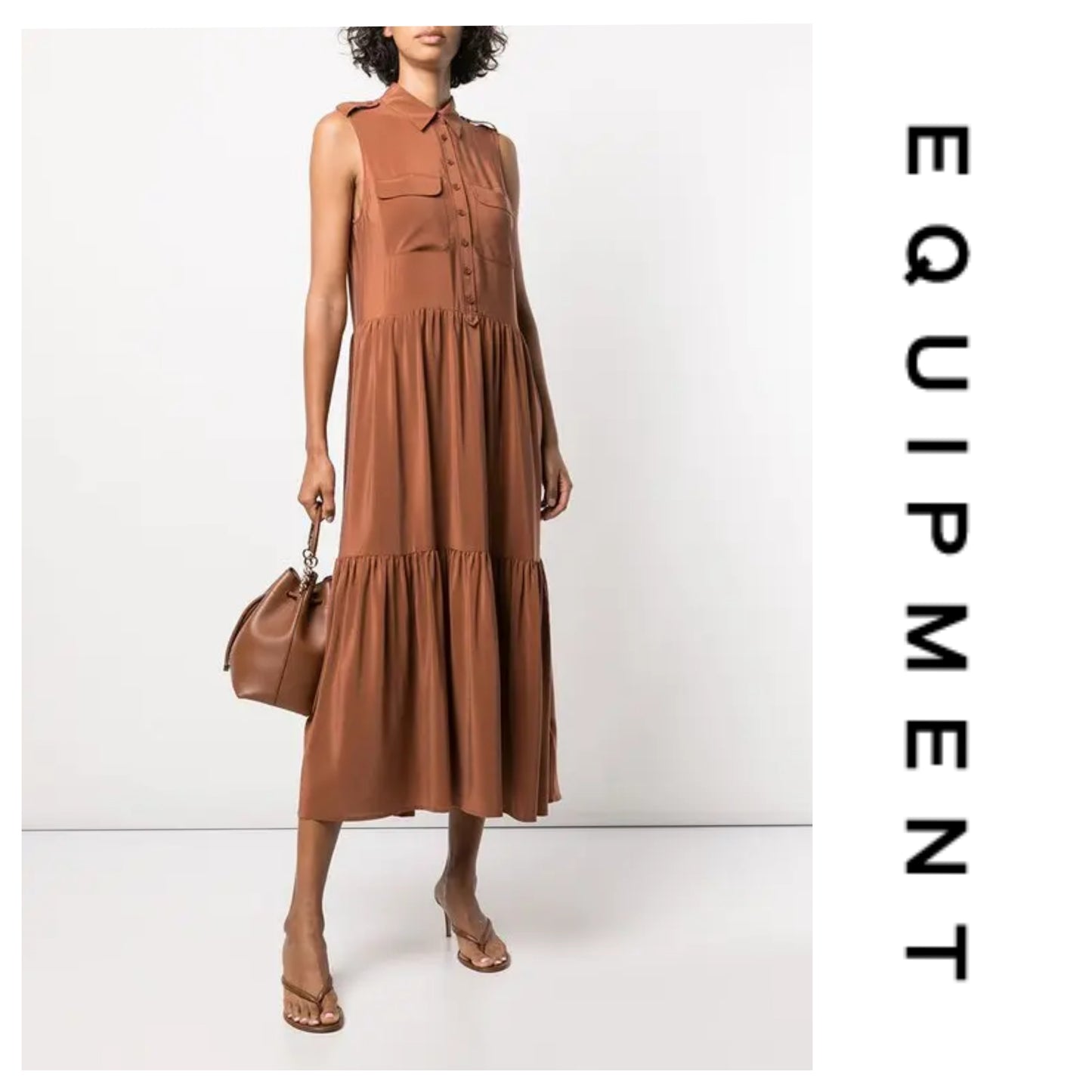 EQUIPMENT Allix silk dress sz XS
