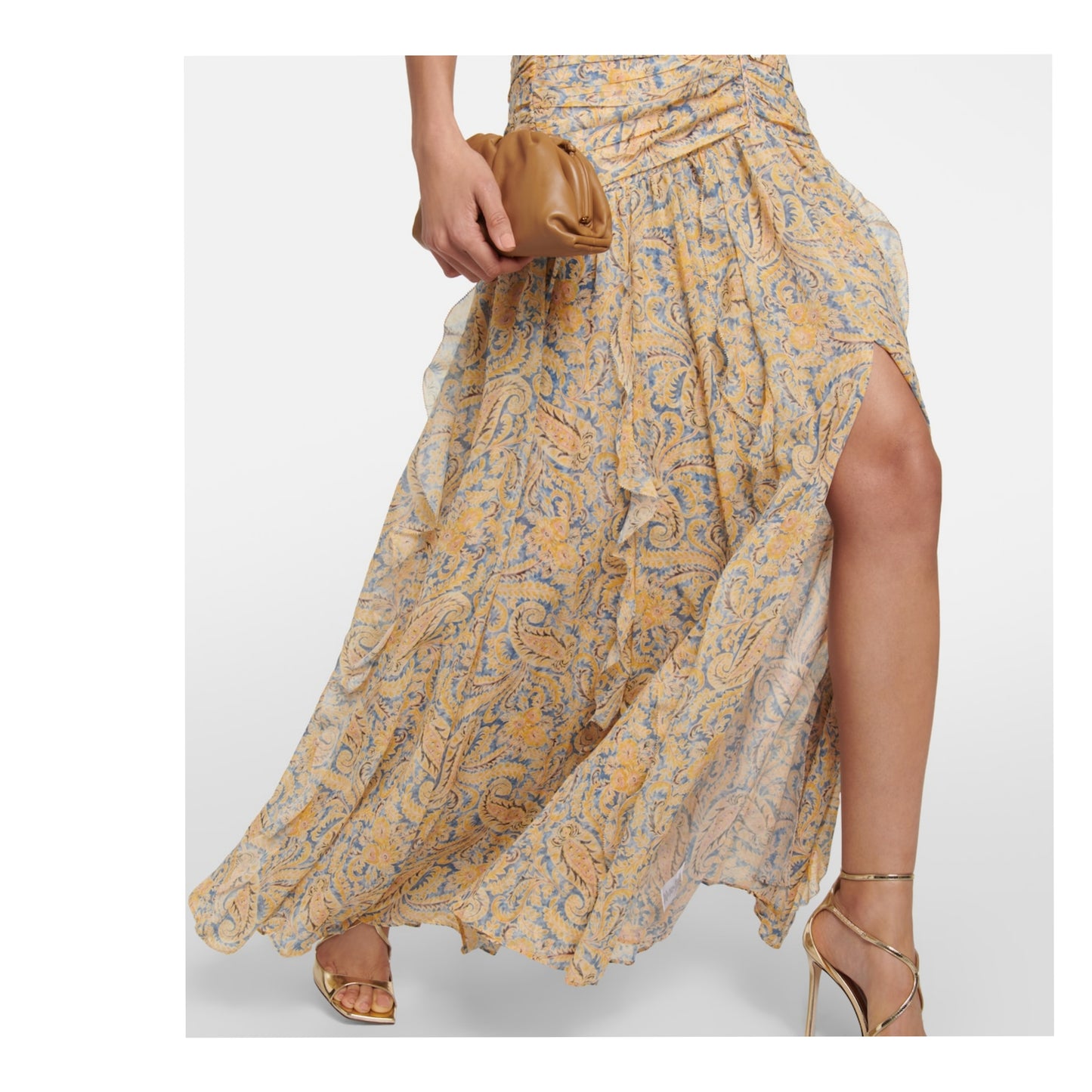 NWT! VERONICA BEARD Lucine paisley silk maxi dress sz XS