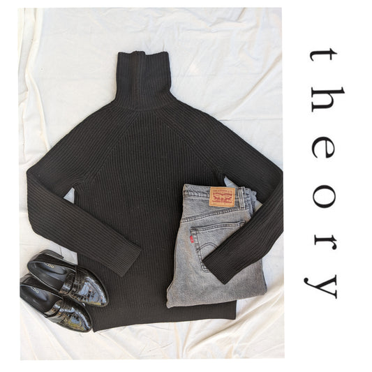 Theory Martig Cashwool sweater sz M
