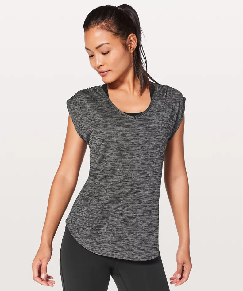 LULULEMON Sweat Times Short Sleeve sz 4