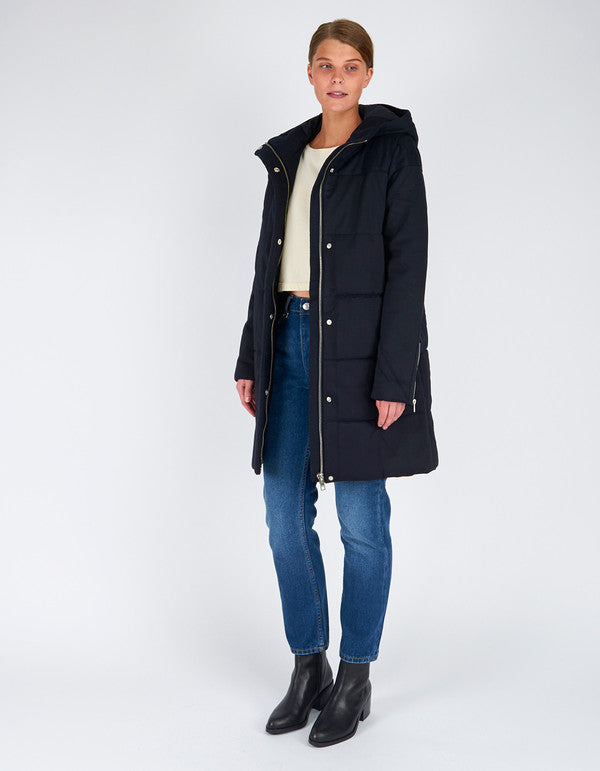 Minimum Algerine navy blue Jacket sz 34.