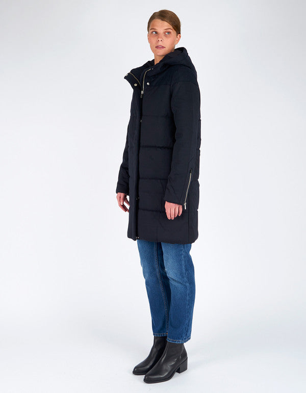 Minimum Algerine navy blue Jacket sz 34.