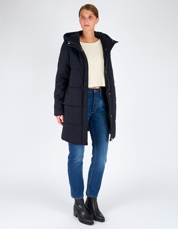Minimum Algerine navy blue Jacket sz 34.