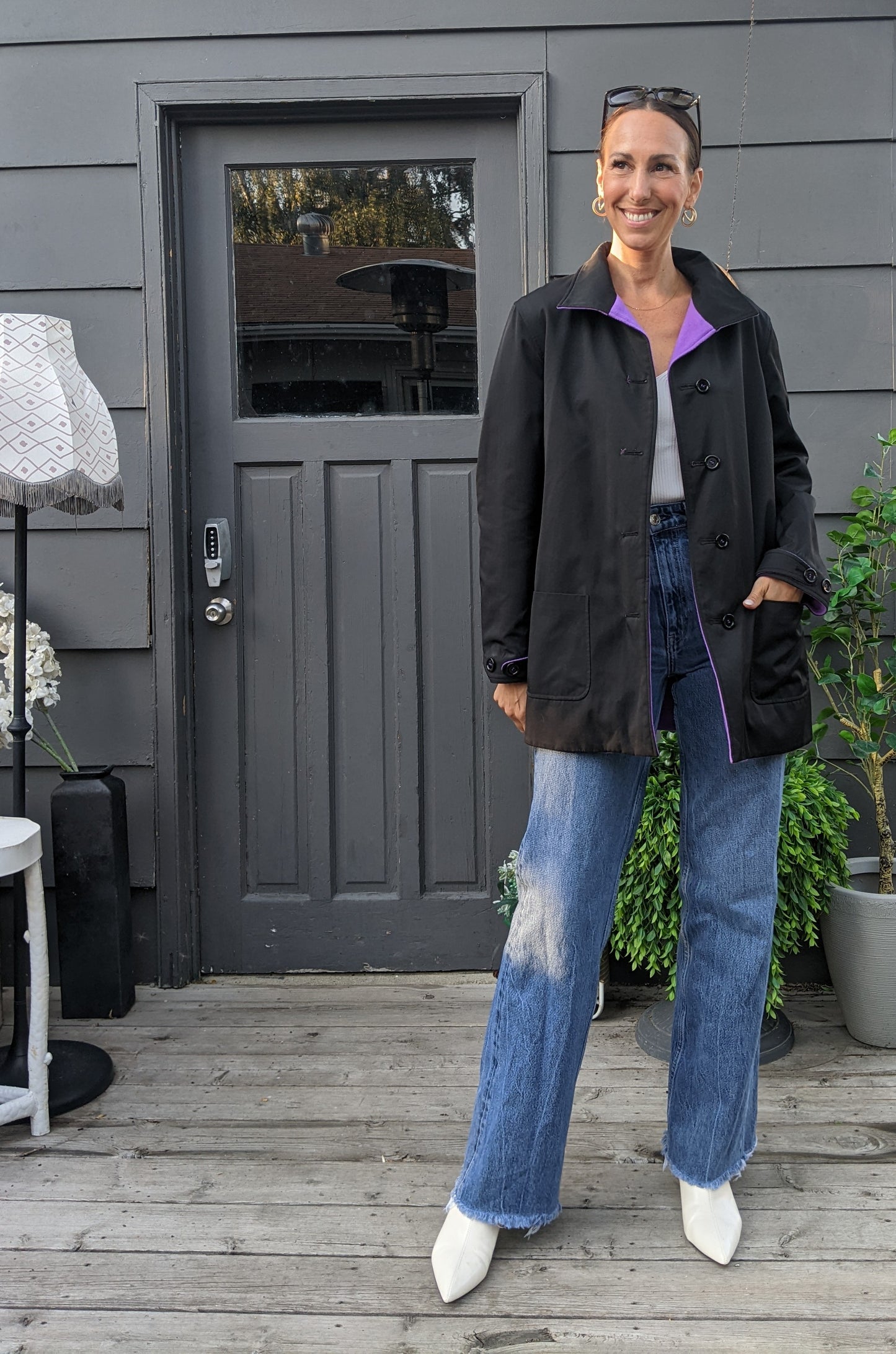 Vintage REVERSIBLE Special Edition by Shelley Walsh jacket sz M.