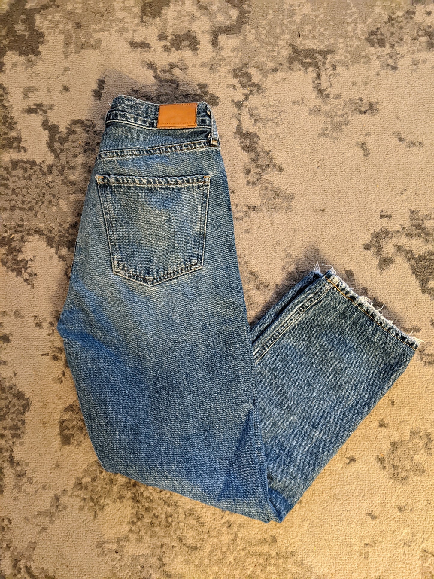 CITIZENS OF HUMANITY
Charlotte high-rise straight-leg jeans sz 25