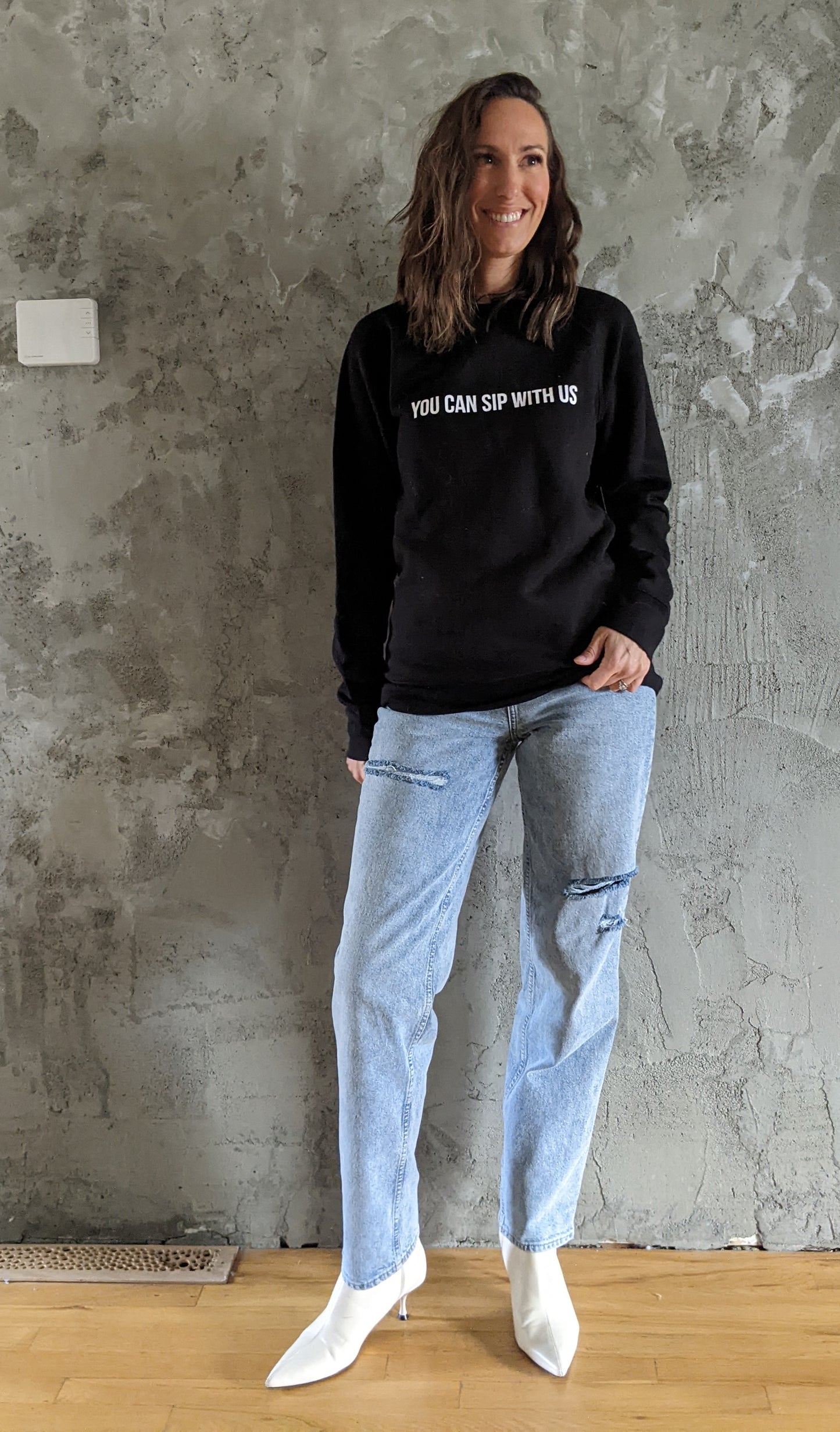 NWT! Brunette the label you can sip with us sz S/M