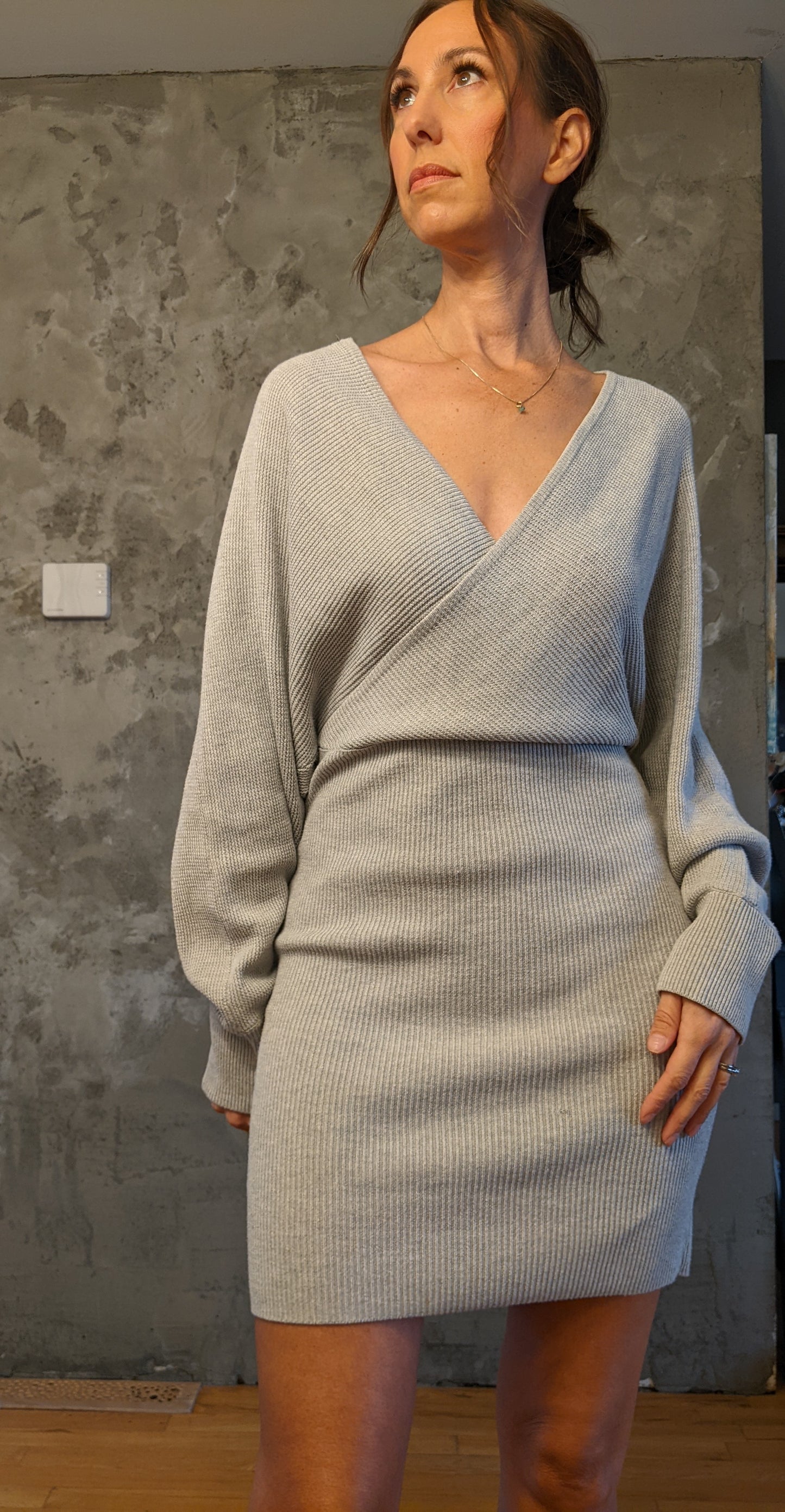 Dynamite Knit Dress sz S lots of Stretch, Relaxed