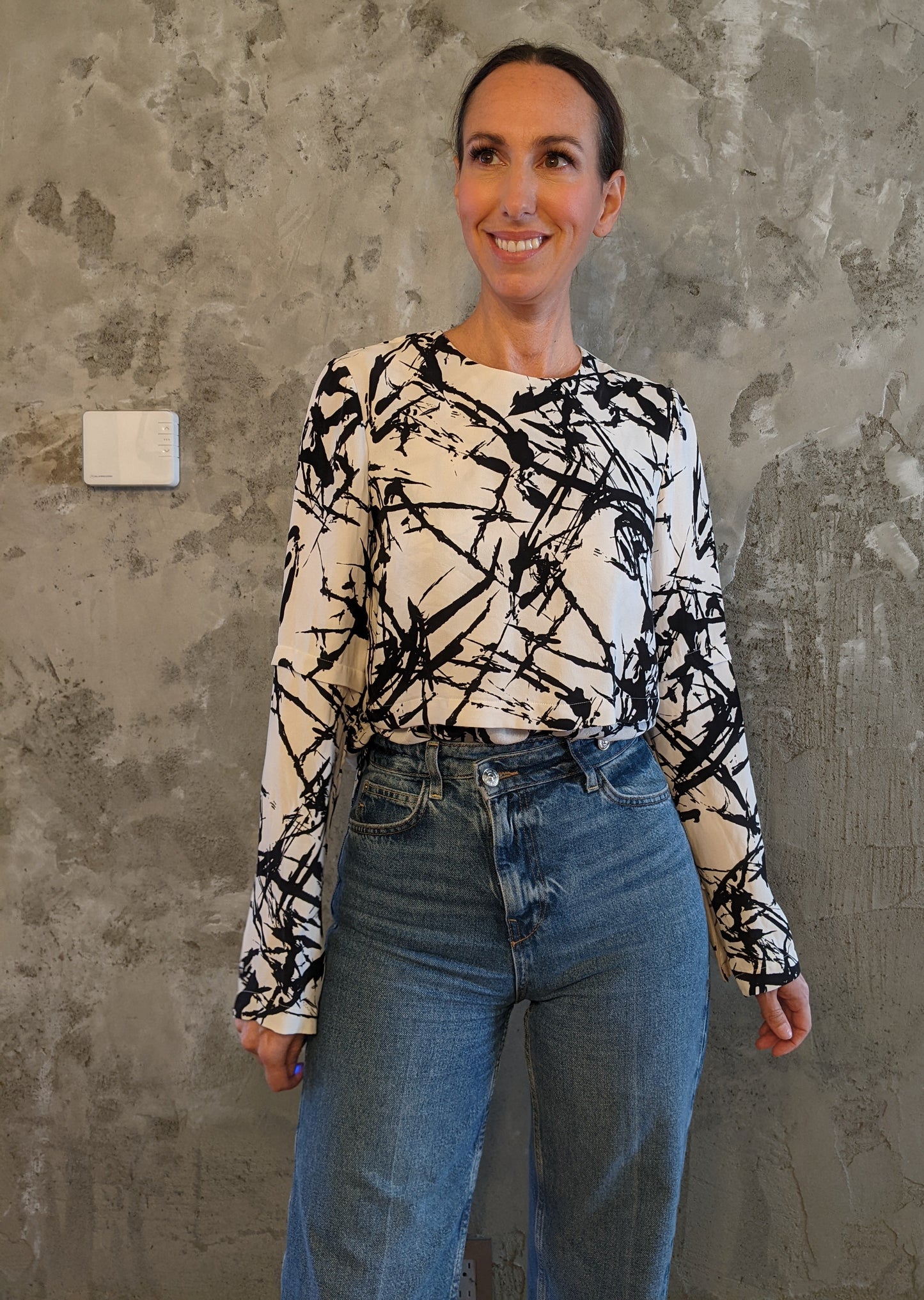 A.L.C. "Presley Blouse" sz 10