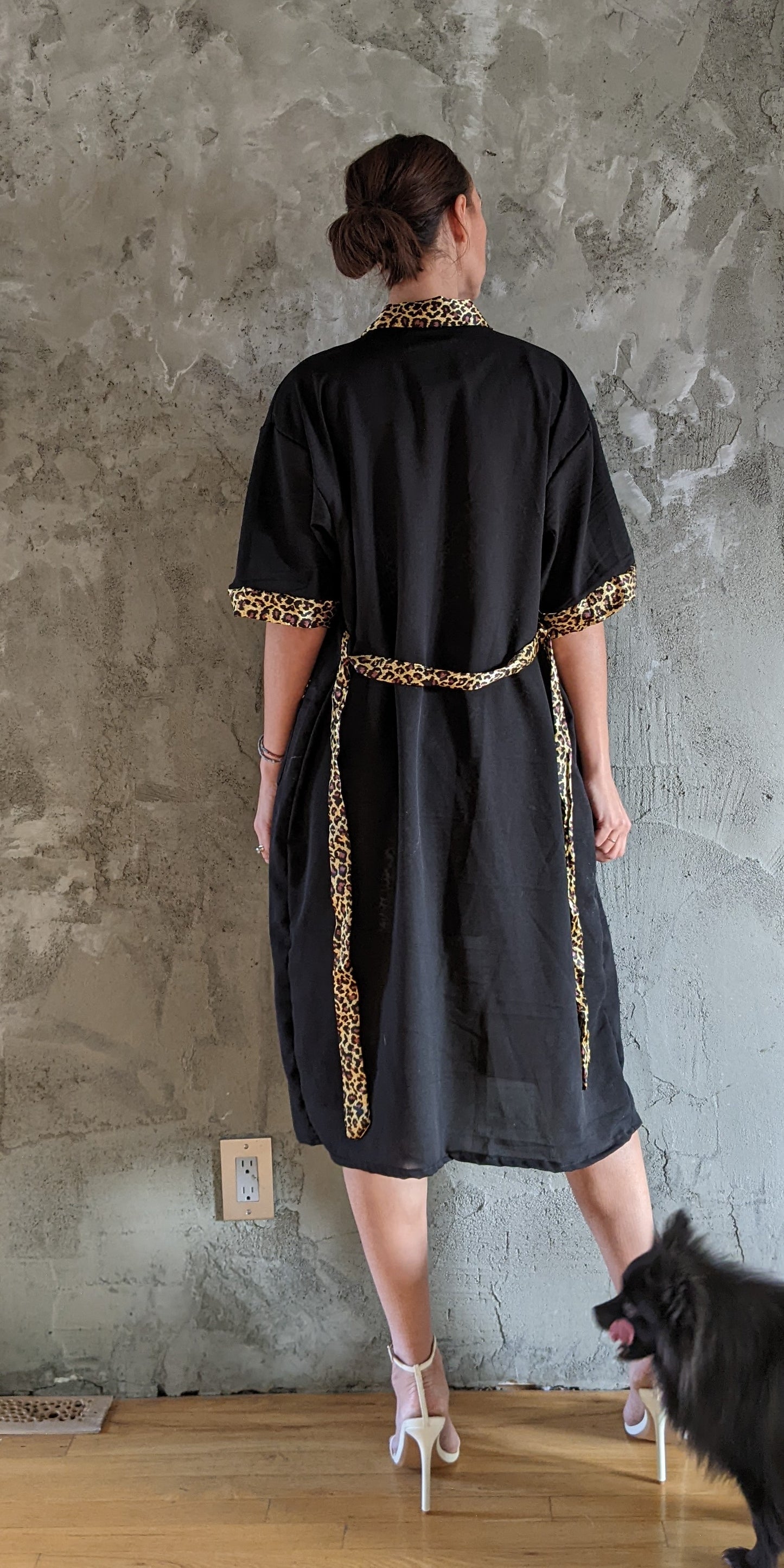 NWT! Matching camisole pajama dress and robe size M.