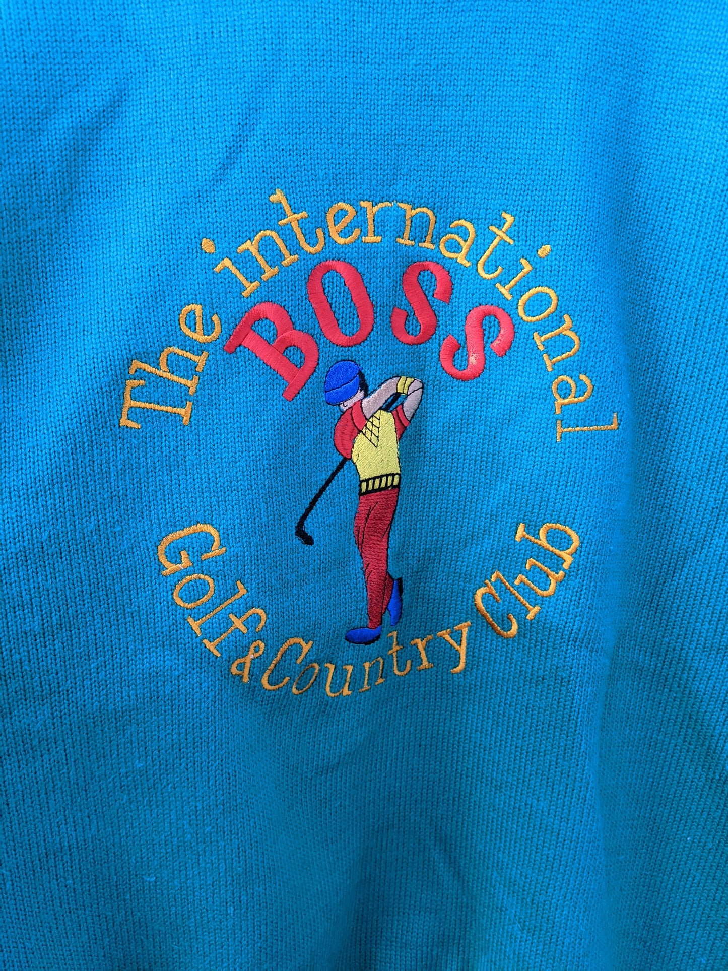 Vintage HUGO BOSS golf sweater sz XL