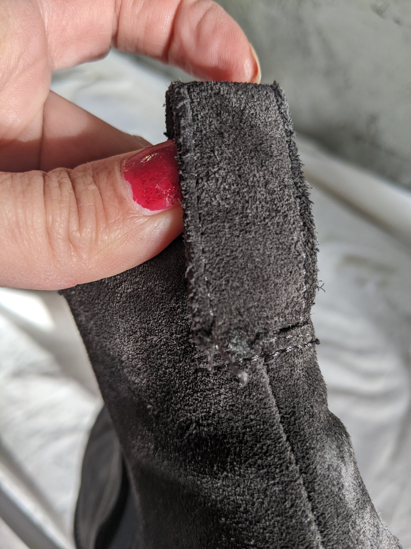 Vince grey suede Chelsea boots sz 9.5