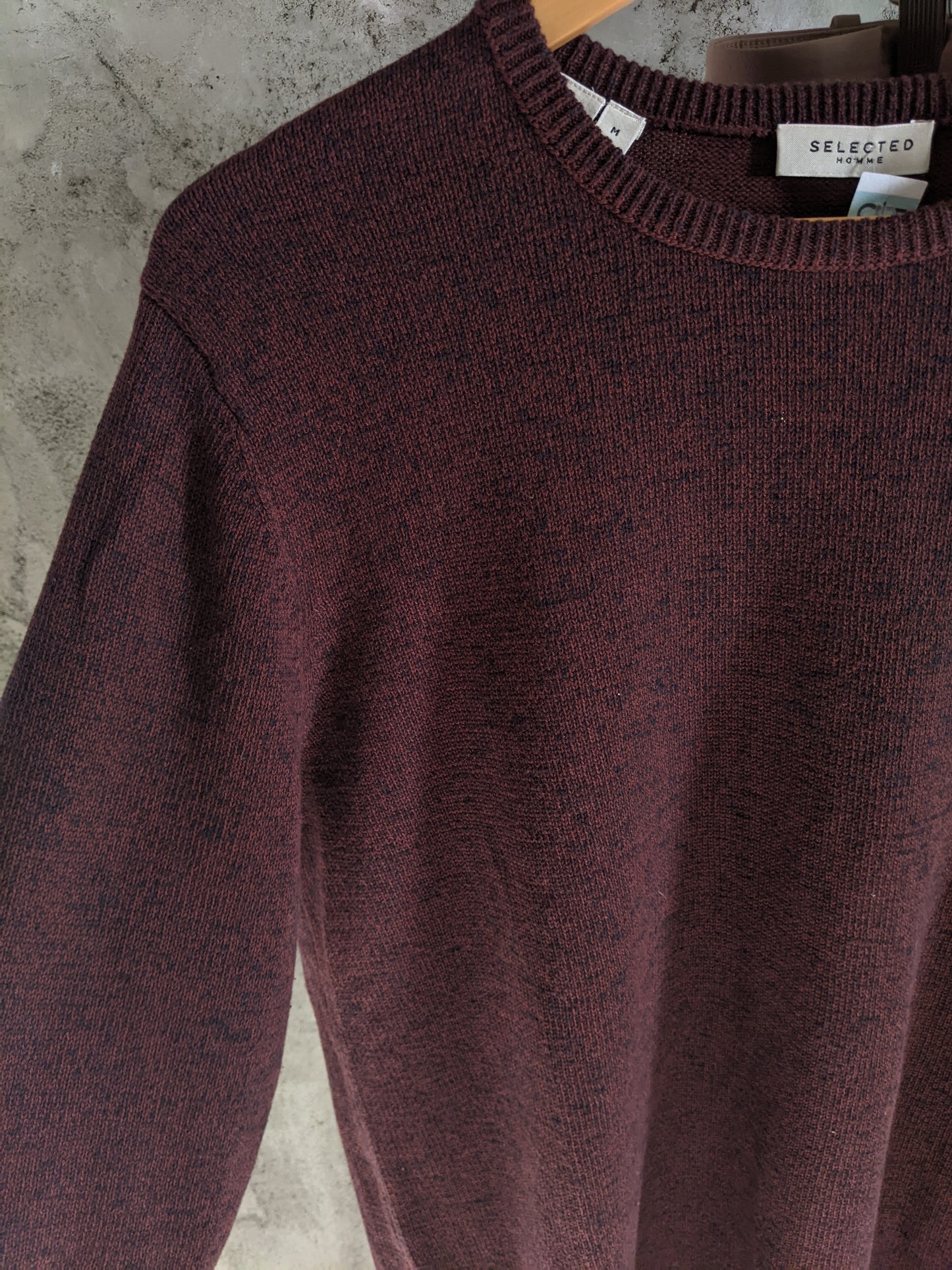 Selected Home 100% organic cotton sweater sz M