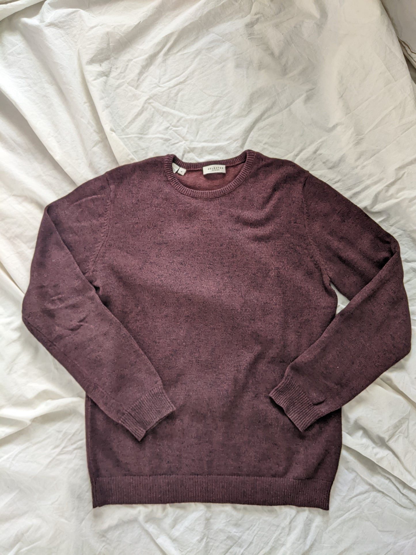 Selected Home 100% organic cotton sweater sz M