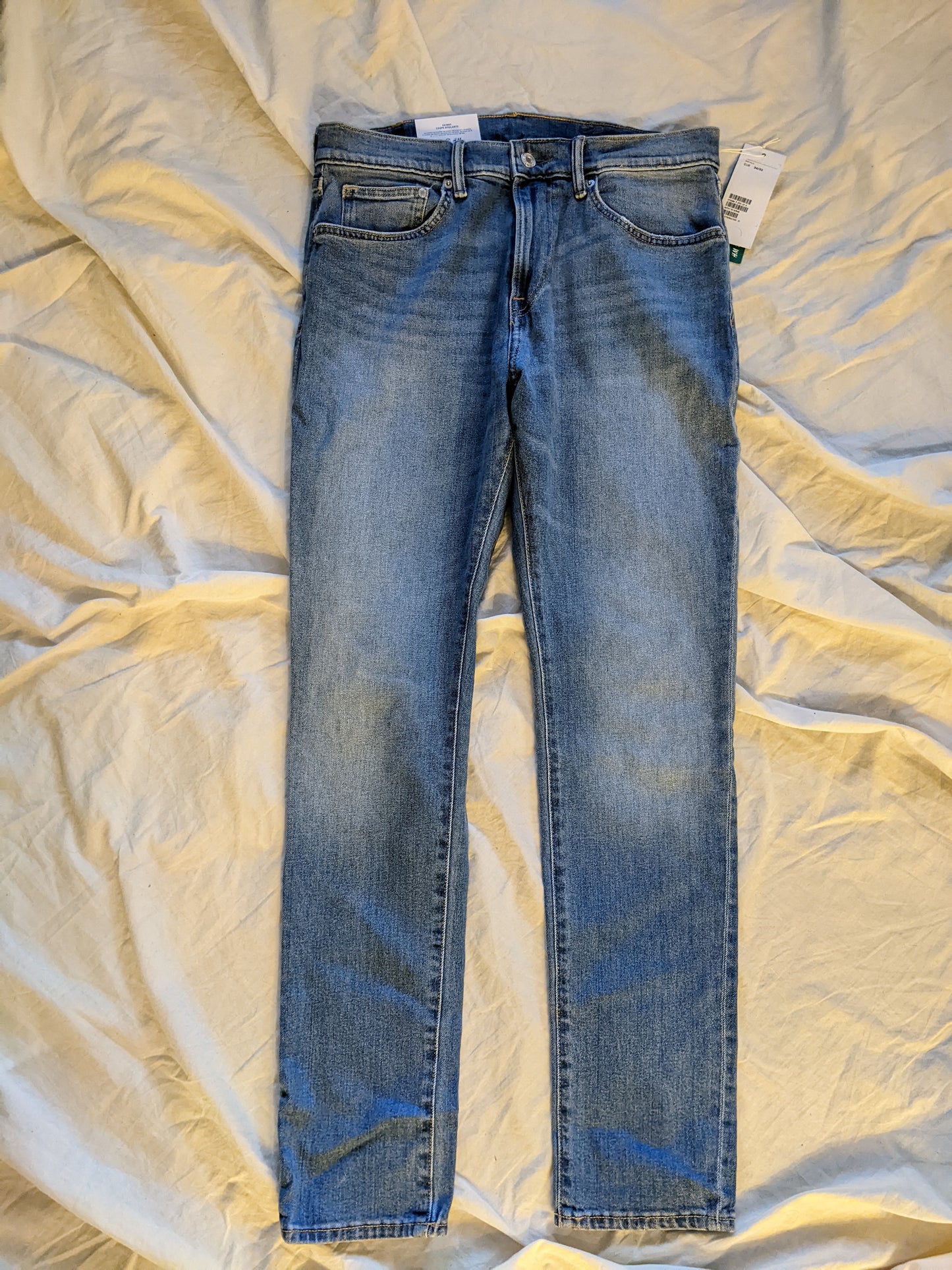 NWT! H&M Conscious Collection skinny jeans sz 34/32