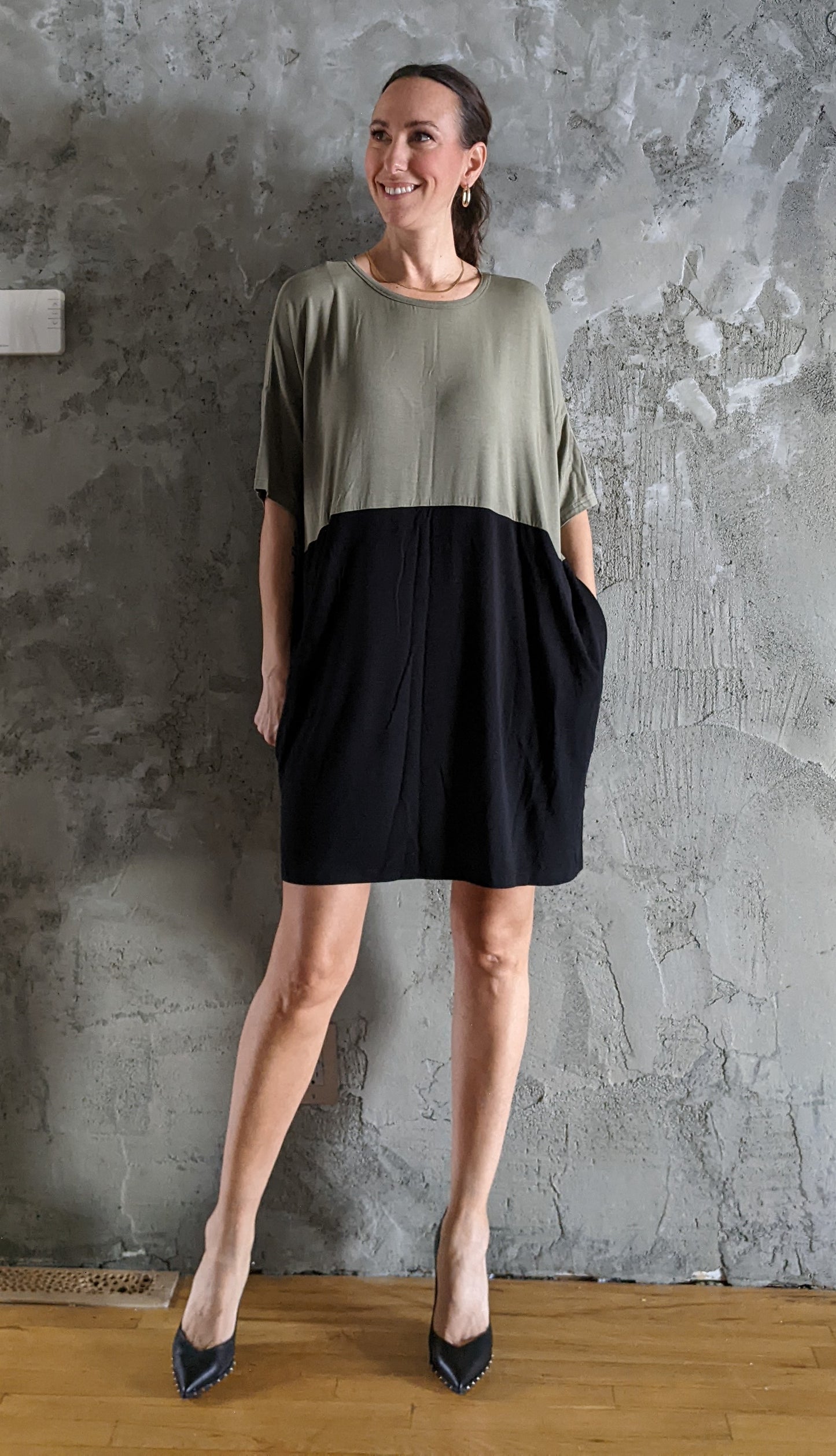 Jackson Rowe Rodina Dress sz XS (oversized)