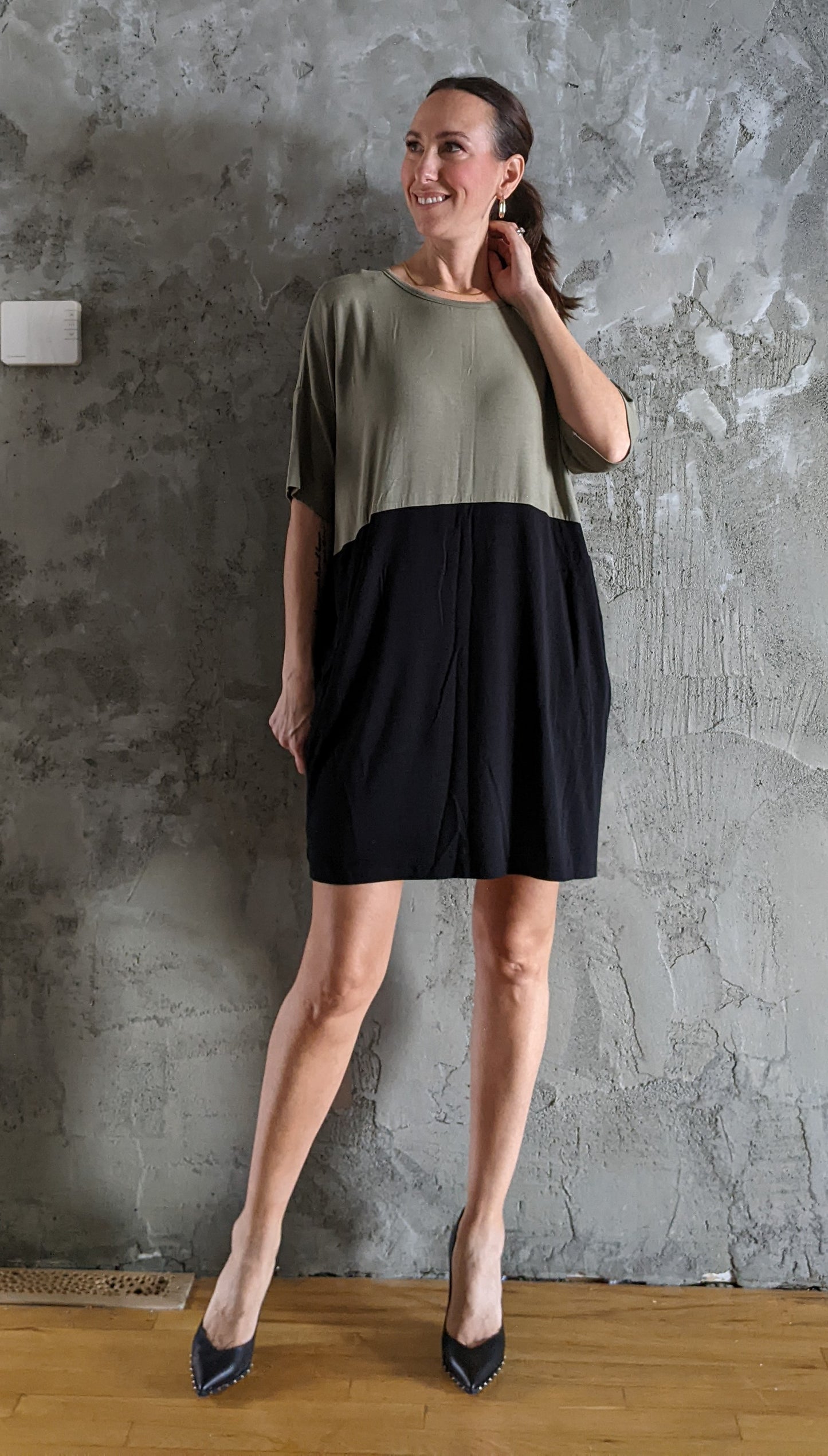 Jackson Rowe Rodina Dress sz XS (oversized)