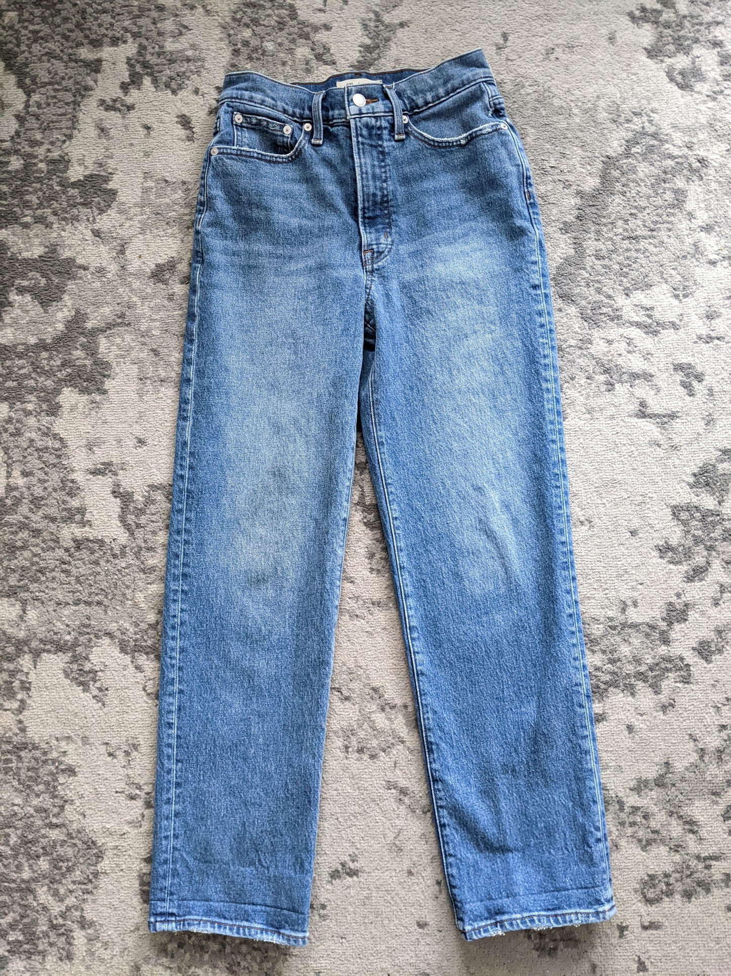 Madewell "The Perfect Vintage Straight Jean" sz 26