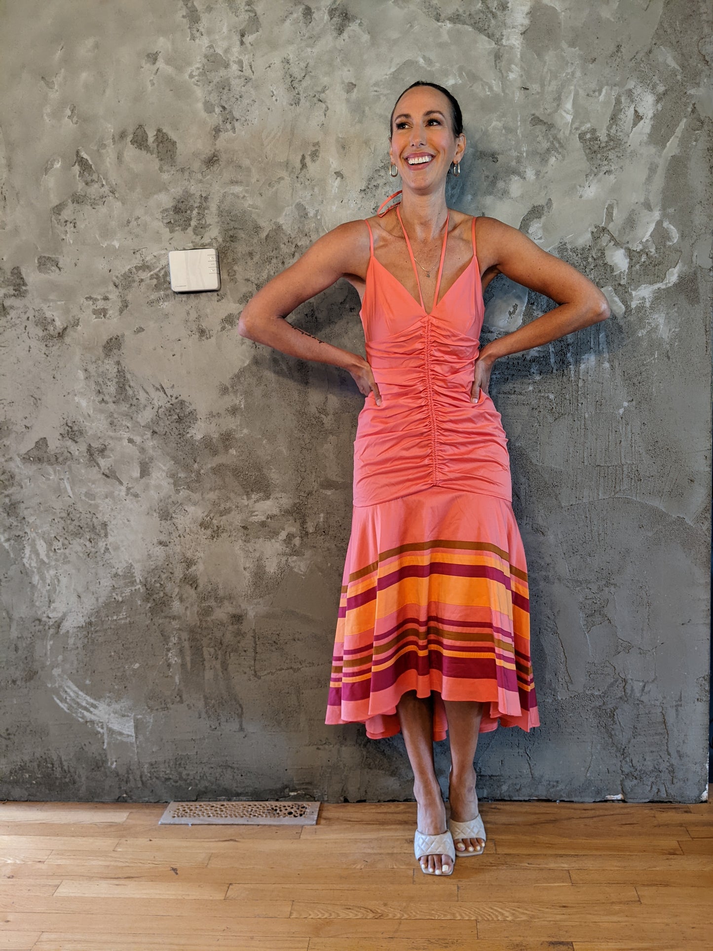 NWT!VERONICA BEARD Fitz dress sz 4