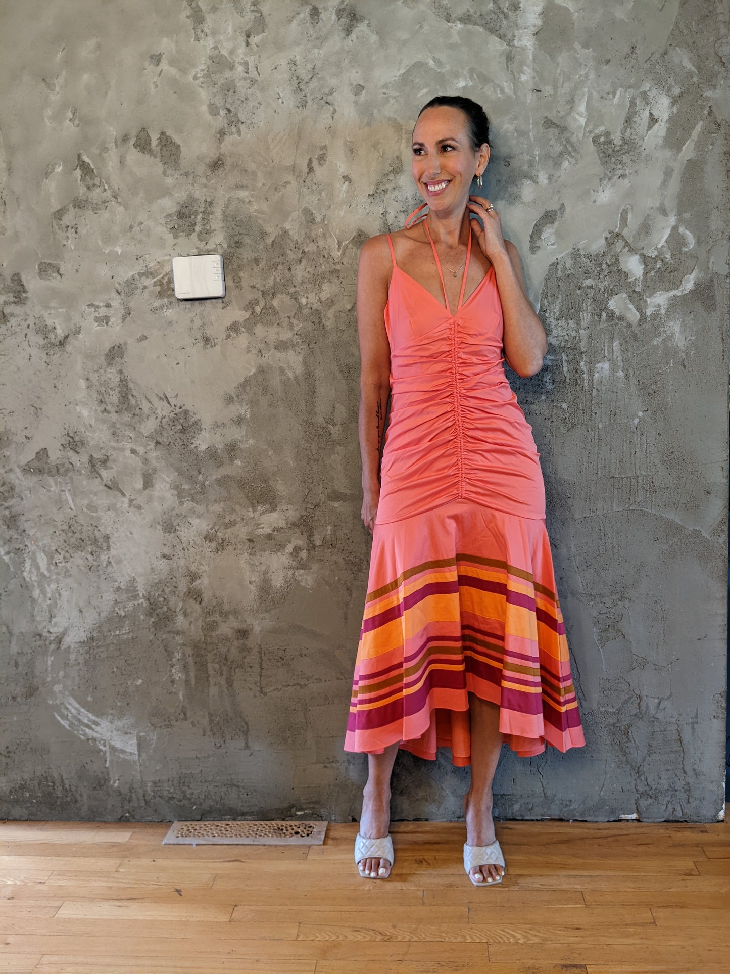 NWT!VERONICA BEARD Fitz dress sz 4