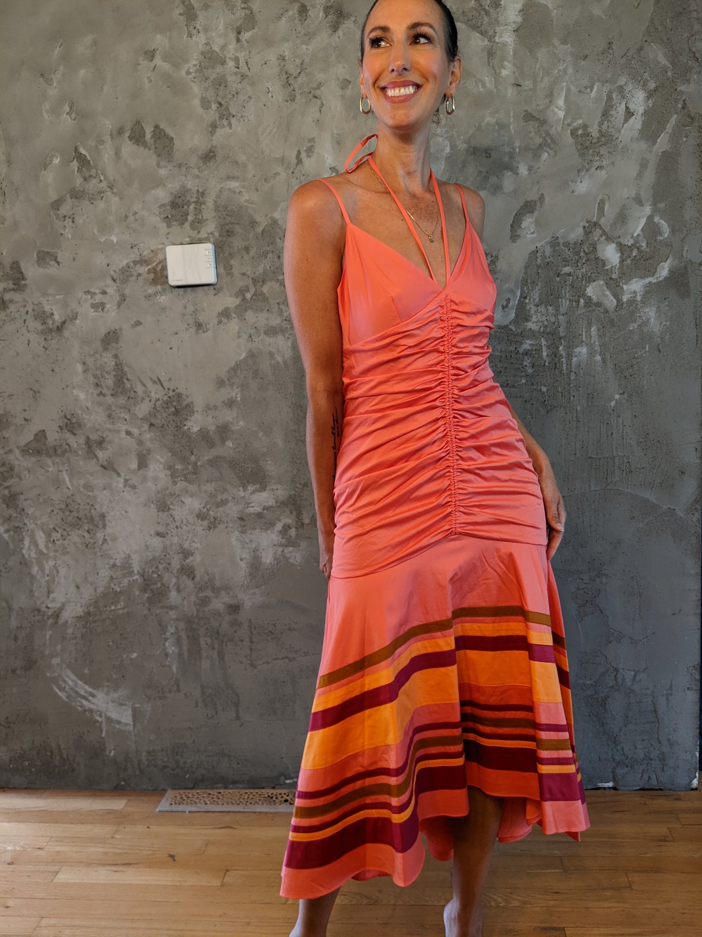 NWT!VERONICA BEARD Fitz dress sz 4