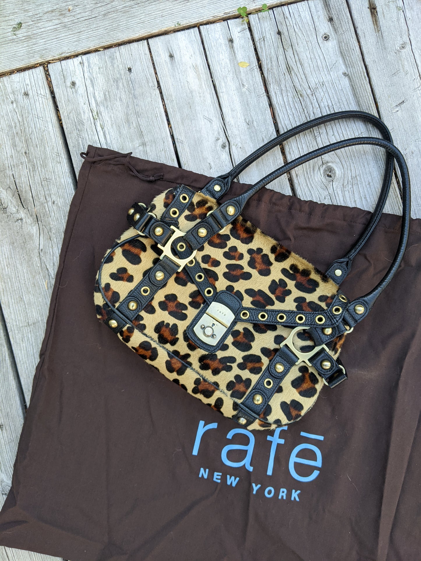 Rafe pony hair purse