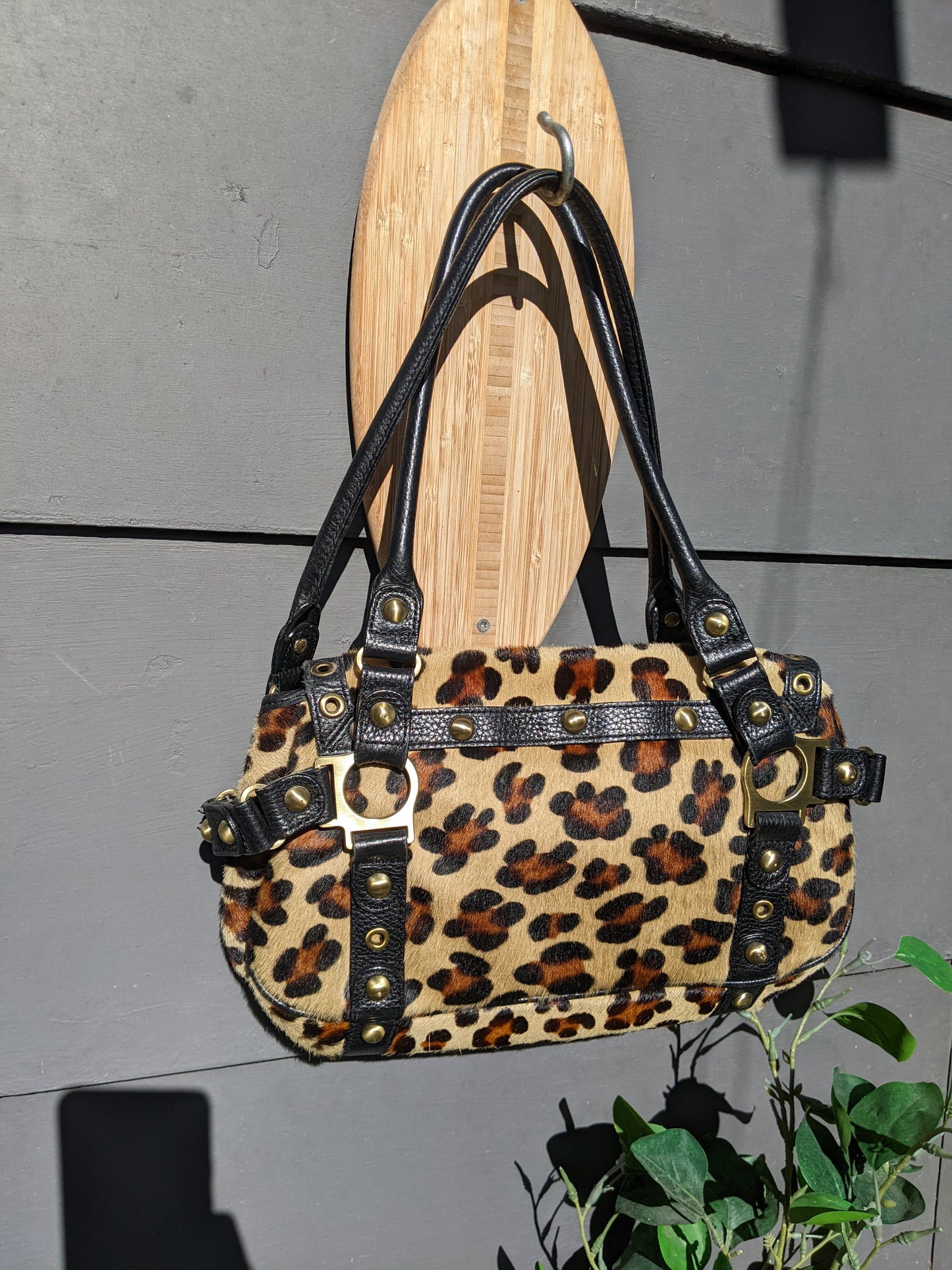 Rafe pony hair purse