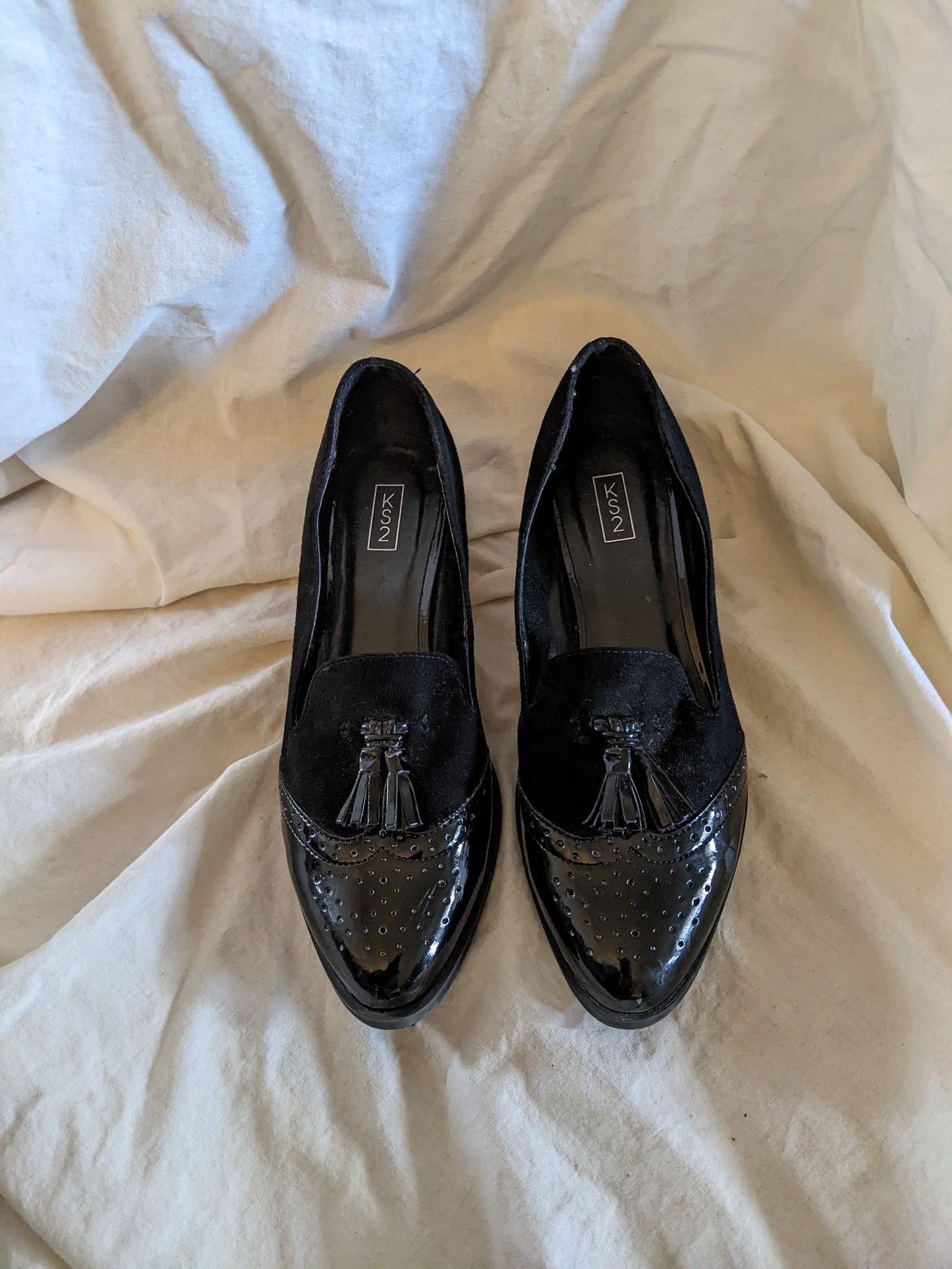 KS2 smoking loafers sz 6