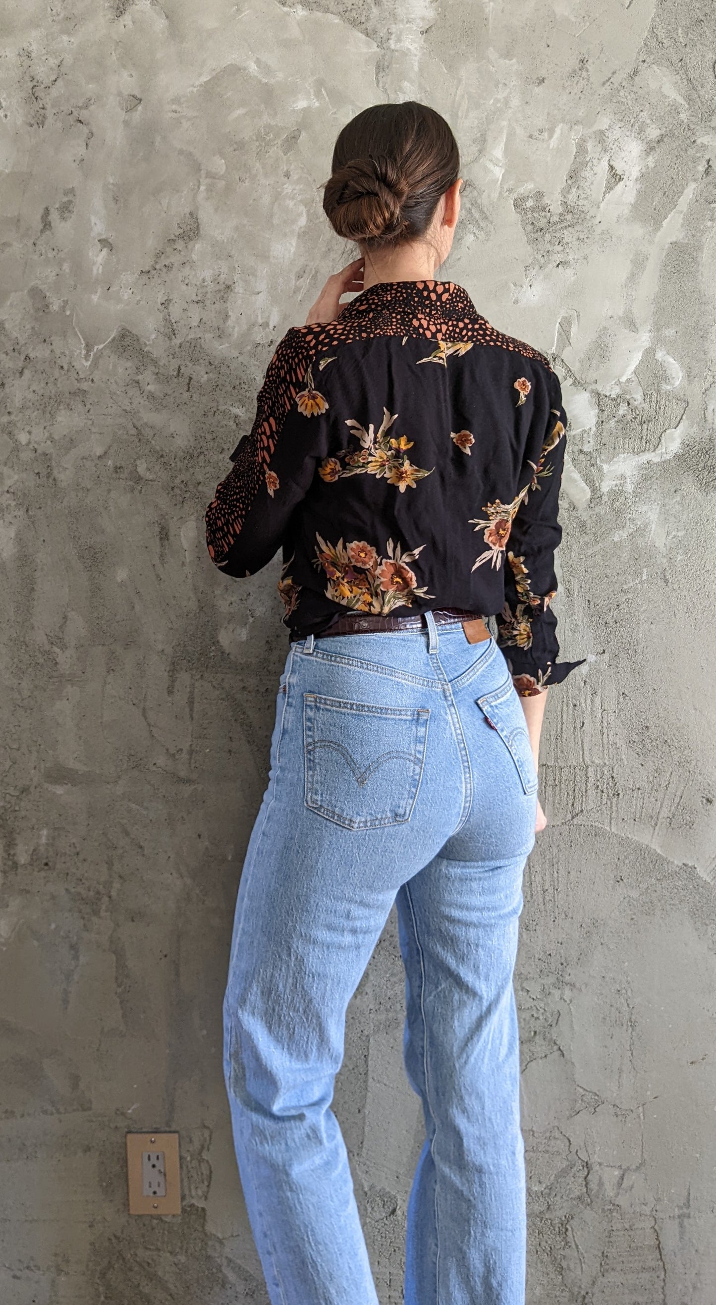 Saltwater Luxe top sz M