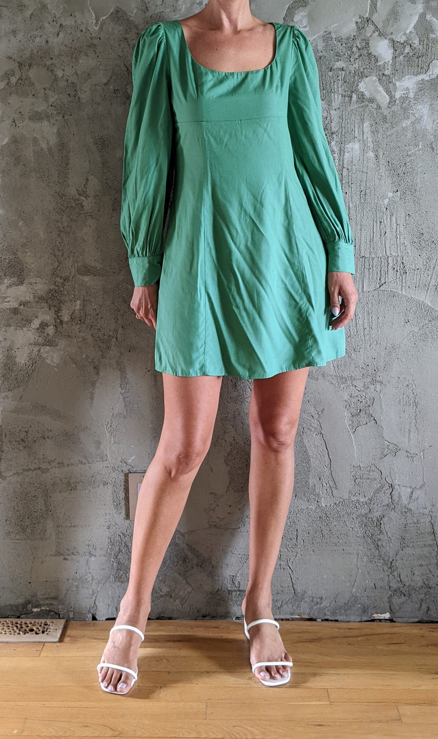 NWT! Glamorous Square Neck Dress sz 6.