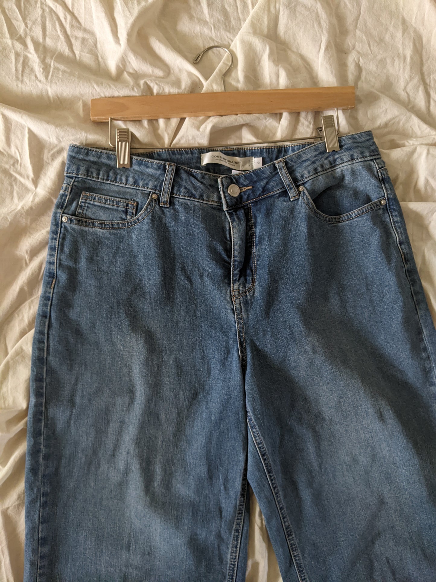 Simons wide leg jeans sz 10