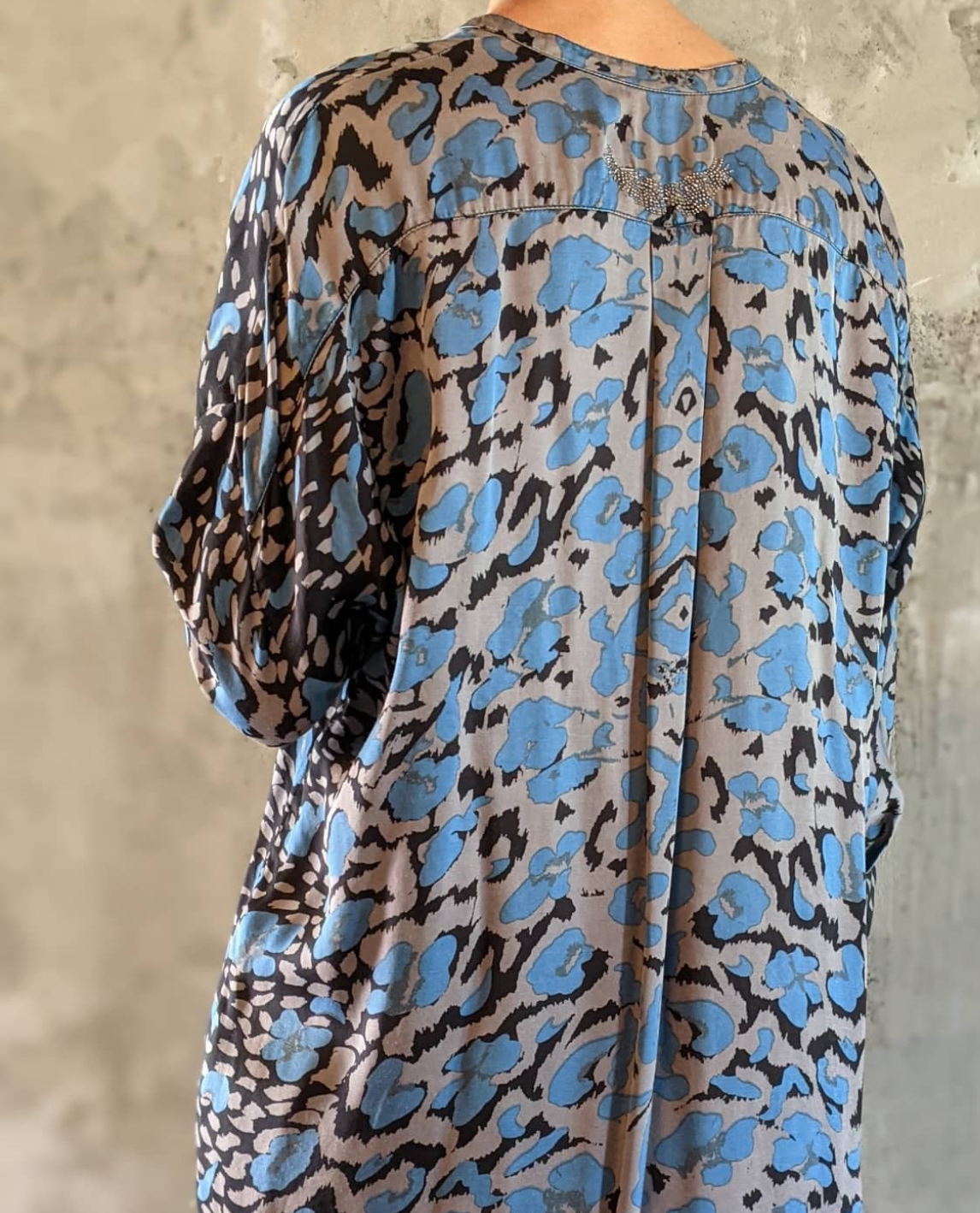 Zadig & Voltaire shirt dress sz S.