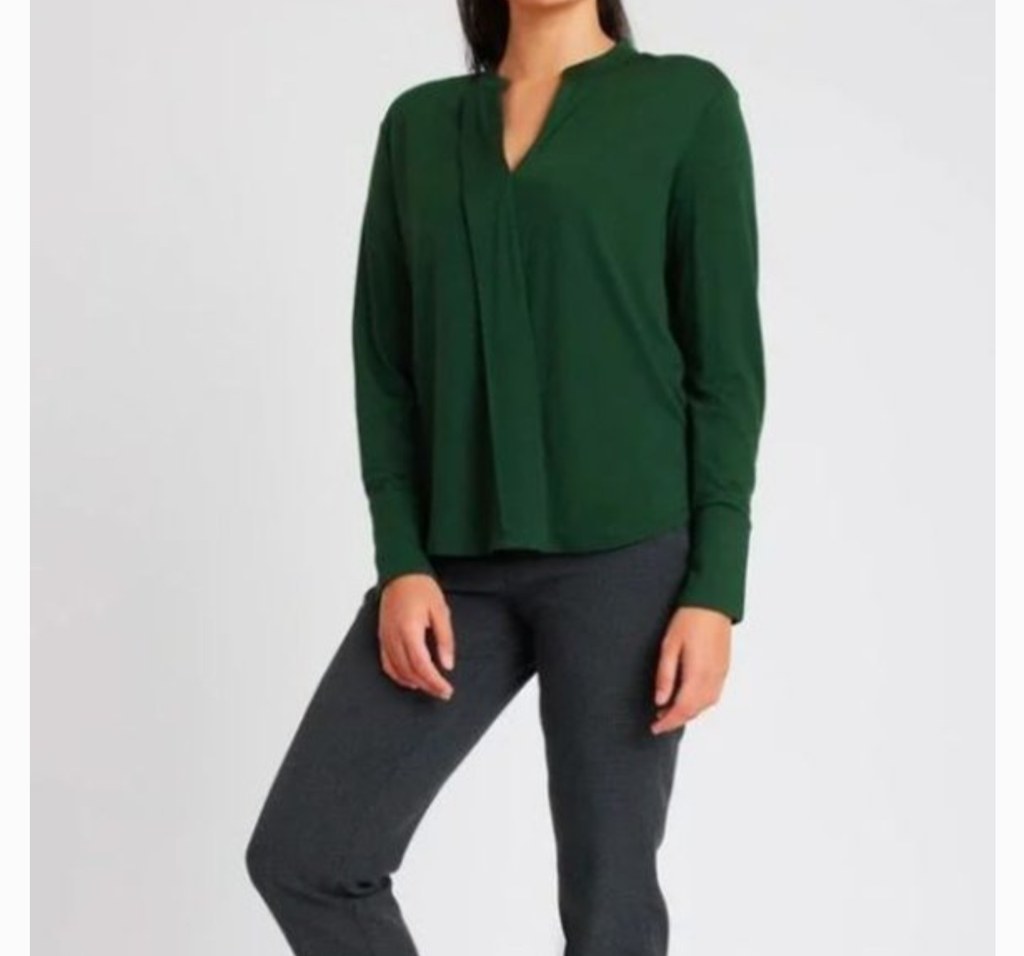Kit & Ace merino jersey top sz XS relaxed