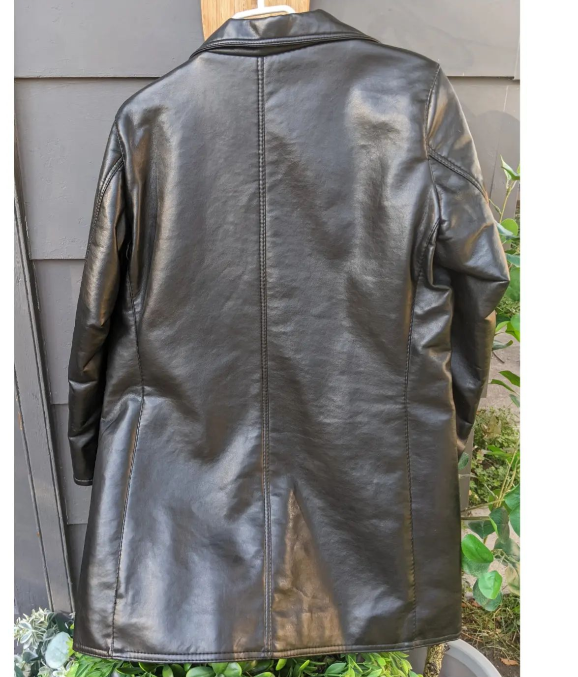 GV Emporia faux leather jacket sz Lrg