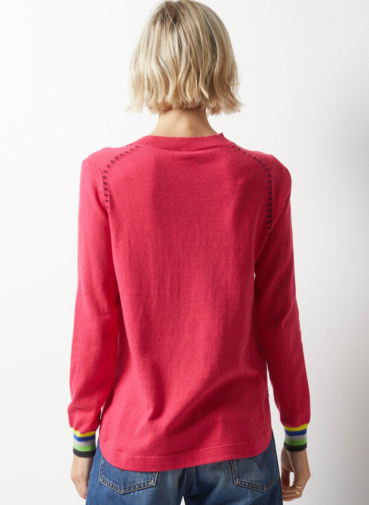 Zaket & Plover Handwork Curve Sweater sz S