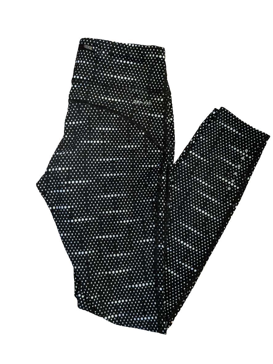 Nike Womens Dri-FIT Epic Run Printed Tights sz S