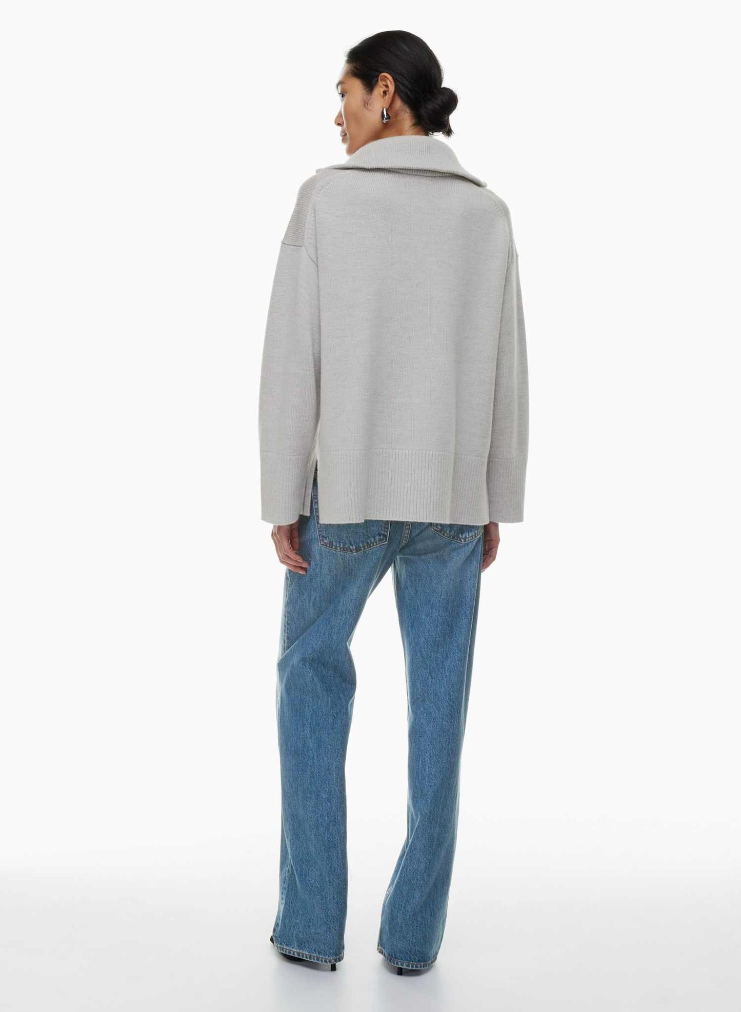 NWOT! Babaton "Overseas sweater" sz 2XS (oversized)