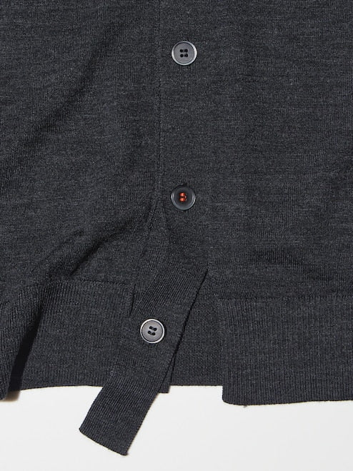 Anya Hindmarch for Uniqlo "Merino Oversized V Neck Cardigan" sz S