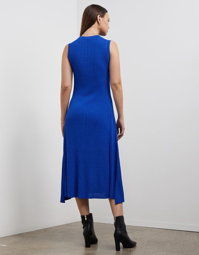 Boss Rib Knit Flenda Dress sz L