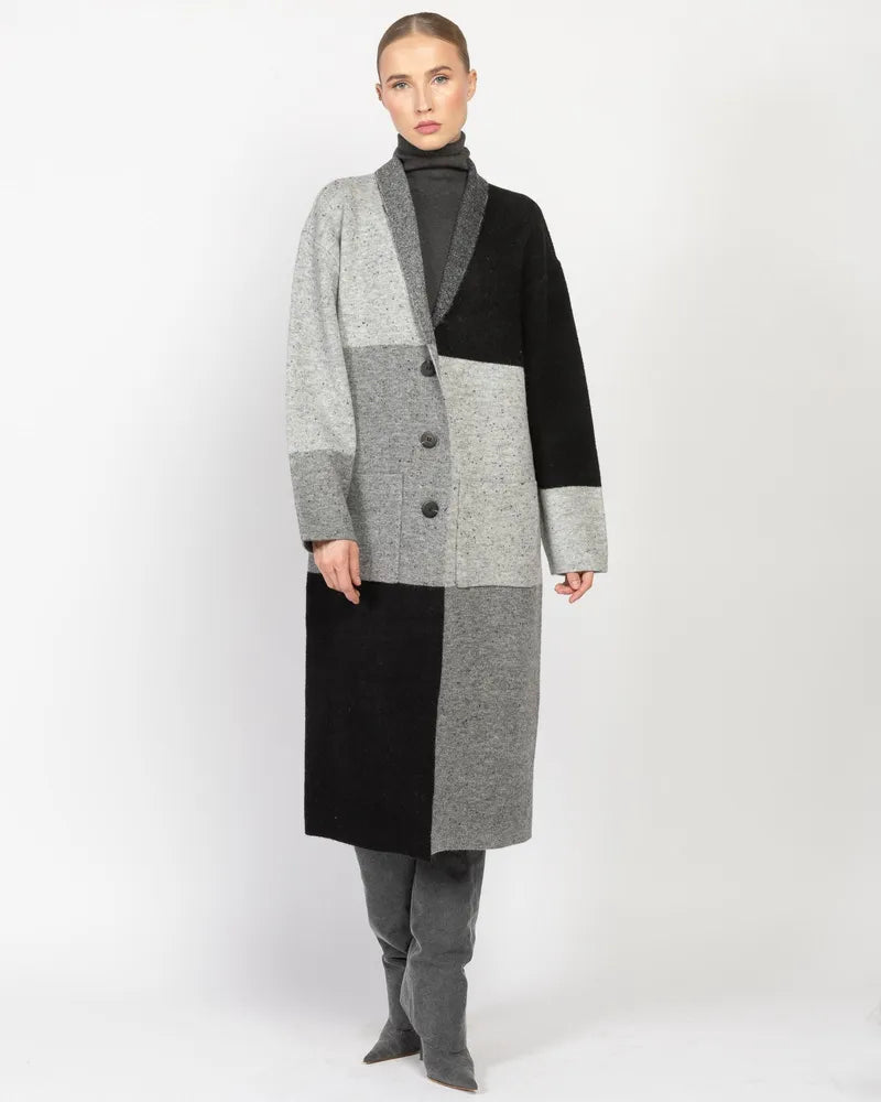Holt Renfrew LINE Jetta Oversized Knit Jacket Fits XS-Lrg.
