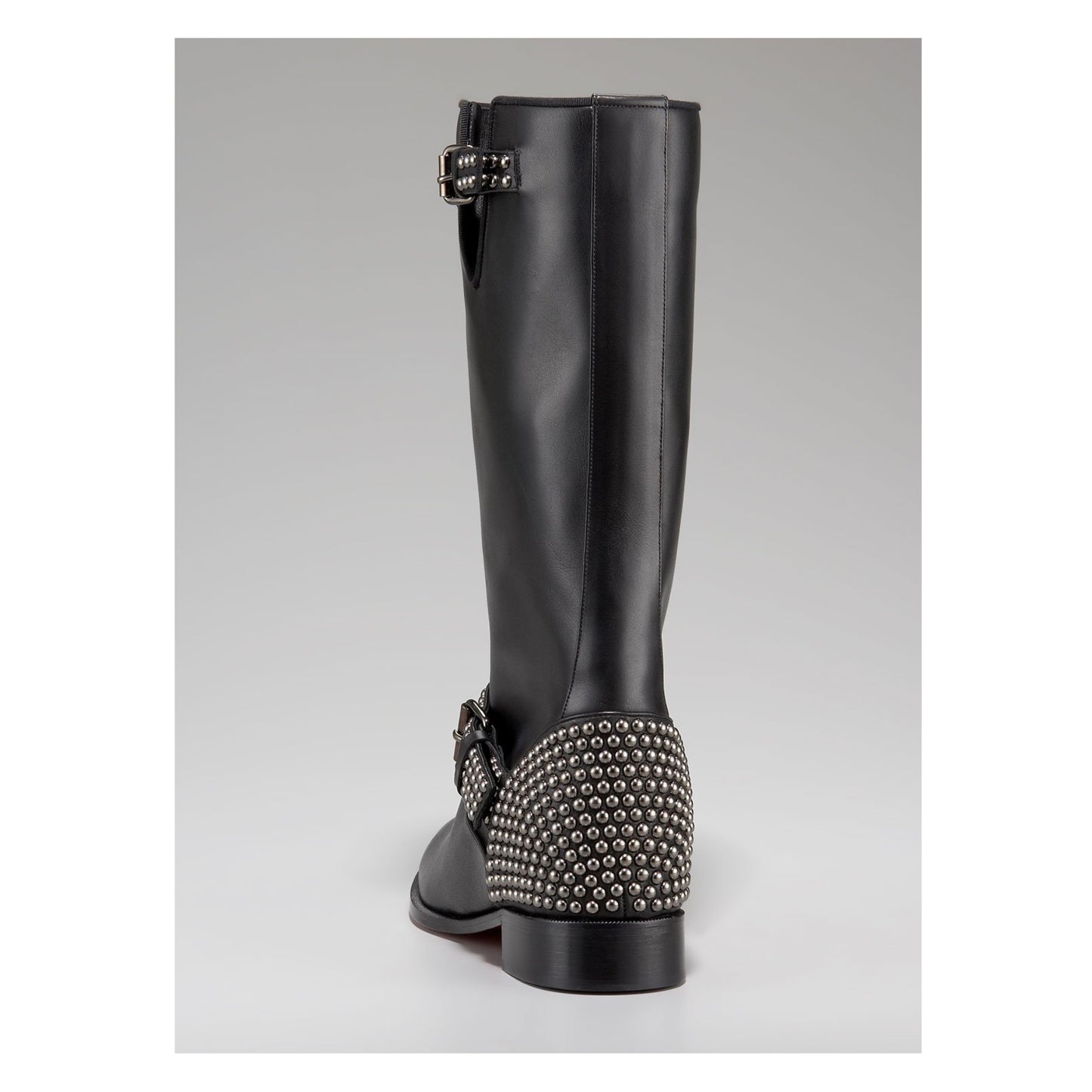 Christian Louboutin studded moto boots sz 40.
